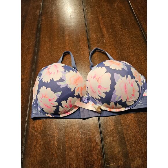 PINK Victoria's Secret Other - Victoria's Secret Pink Floral Wear Everywhere Push Up Bra size 36DD